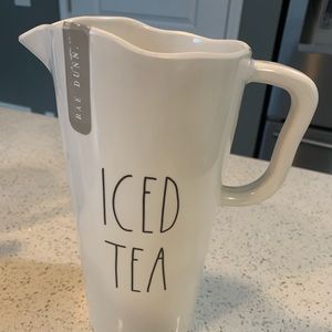 Rae Dunn Melamine Iced Tea Pitcher